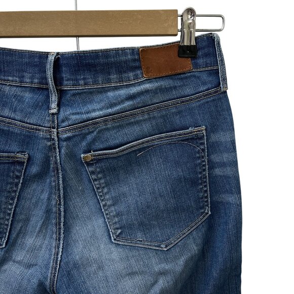 H&M Womens Mid-Rise Bootcut Leg Denim Jeans Blue Medium Wash Size 28x32 - Picture 4 of 14